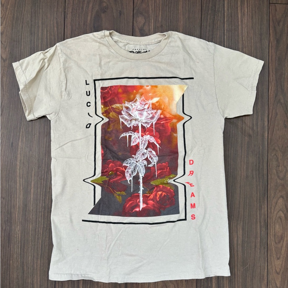 Lucid Dreams Graphic Tee - Cream